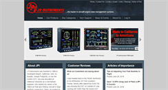 Desktop Screenshot of jpinstruments.com